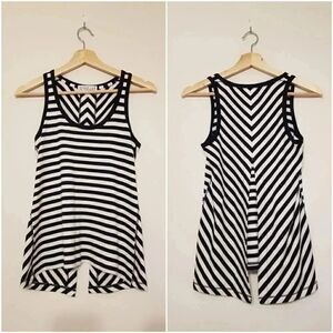 NWOT DEREK LAM IO CROSBY Striped Tank Top XS